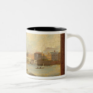 Tasse 2 Couleurs Une vue du pont de Westminster (huile sur le