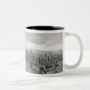 Tasse 2 Couleurs Une vue générale de la ville de Londres