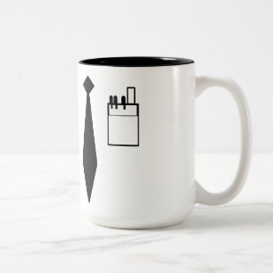 Tasse 2 Couleurs Uniforme nerd