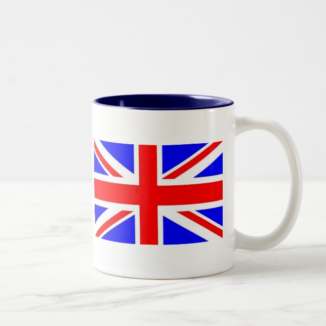 Tasse 2 Couleurs UnionJacklargezazzle (Droit)