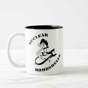 Tasse 2 Couleurs Unité nucléaire de retenue de caféine de bombes