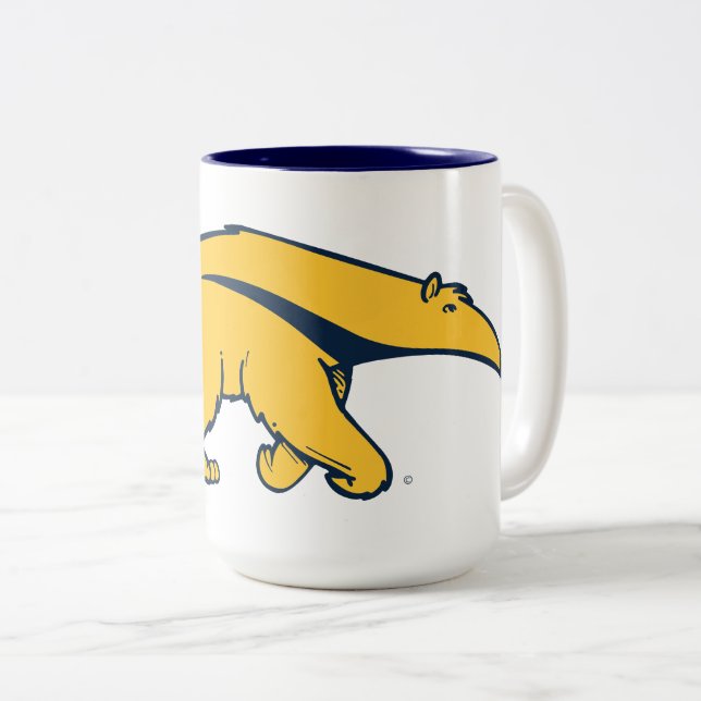 Tasse 2 Couleurs Université de Californie, Irvine Anteater (Devant droit)