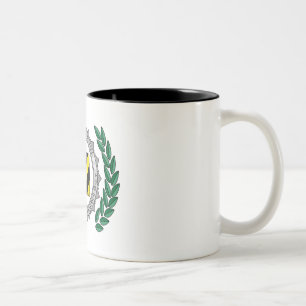 Tasse 2 Couleurs Université de laboratoires de risque de