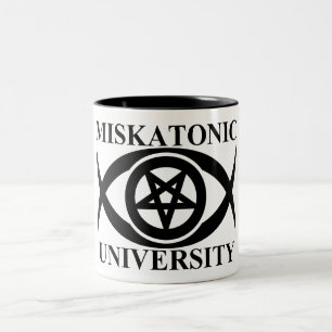 TASSE 2 COULEURS UNIVERSITÉ DE MISKATONIC