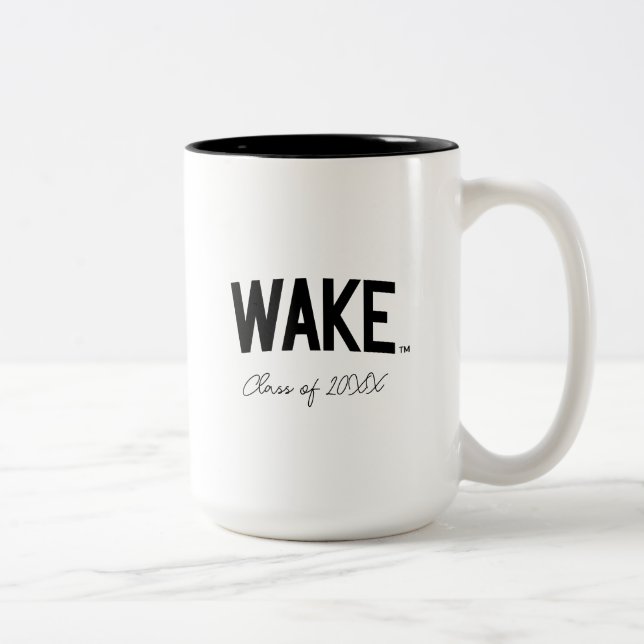 Tasse 2 Couleurs Université Wake Forest | Arche de réveil (Droit)