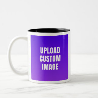 Tasse 2 Couleurs Upload 2 Custom Image - Add Your Own To Print On A