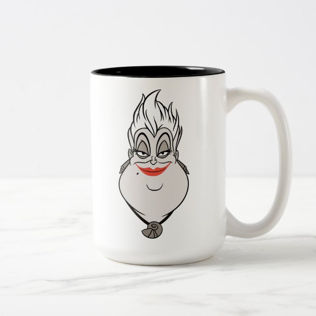 Tasse 2 Couleurs Ursula | Un visage méchant (Droit)