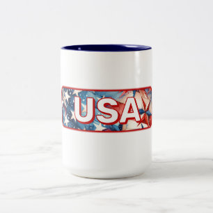 TASSE 2 COULEURS USA