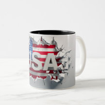 USA Mug, 4th of July Mug, Independence Day
