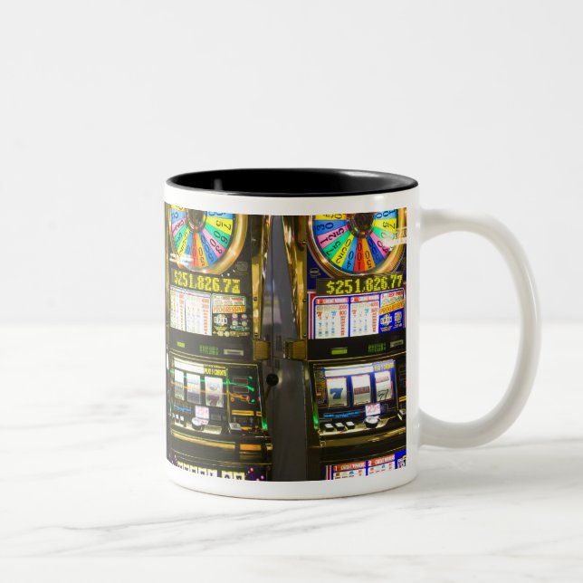 Tasse 2 Couleurs USA, Nevada, Las Vegas. McCarran International (Droit)