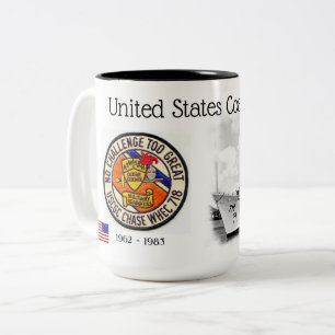 TASSE 2 COULEURS USCGC CHASE WHEC-718 CUTTER