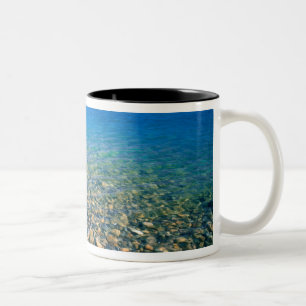 Tasse 2 Couleurs UTAH. ÉTATS-UNIS. L'eau claire du lac Bear révèle