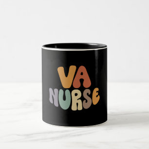 Tasse 2 Couleurs VA Infirmière Fière Profession professionnelle