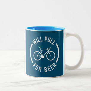 Tasse 2 Couleurs Va Tirer Pour Le Vélo De Bière