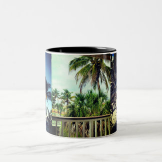 Tasse 2 Couleurs Vacances Palm Tree 