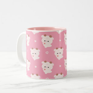 Tasse 2 Couleurs Vache d'amour mignonne