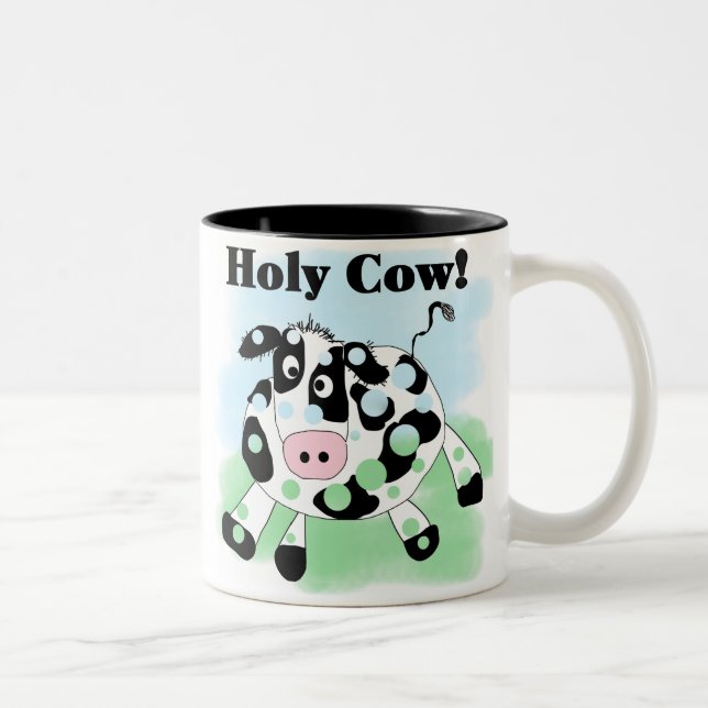 Tasse 2 Couleurs Vache sainte (Droit)