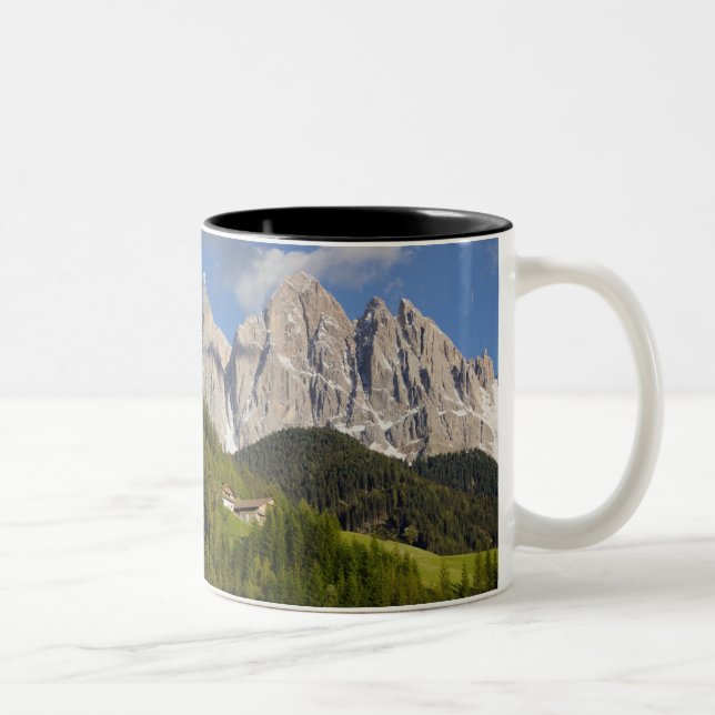 Tasse 2 Couleurs Val di Funes, Villnosstal, Dolomites, Italie (Droit)