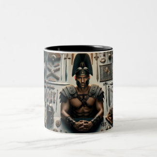 Tasse 2 Couleurs Valeur du gladiateur romain