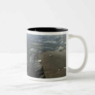 Tasse 2 Couleurs Valles Marineris, le canyon grand de Mars