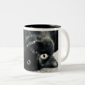 Tasse 2 Couleurs Vampire Cat