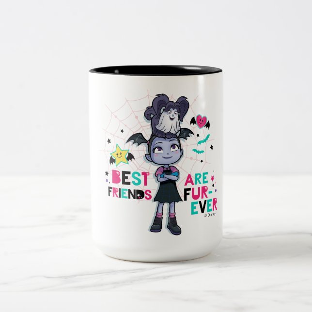 Tasse 2 Couleurs Vampirina et Wolfie | Les meilleurs amis sont des  (Centre)