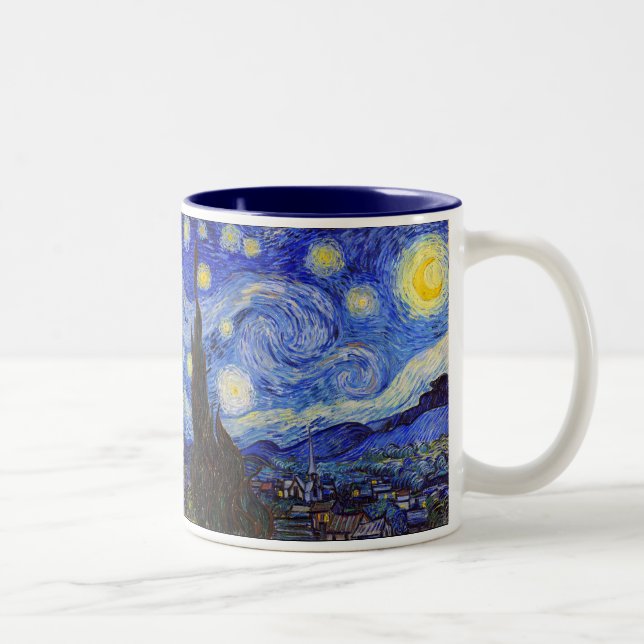 Tasse 2 Couleurs Van Gogh , “Starry Night” (Droit)