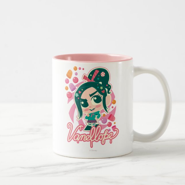 Tasse 2 Couleurs Vanellope (Droit)