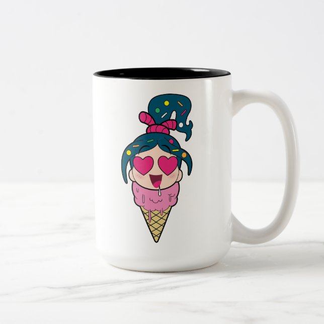 Tasse 2 Couleurs Vanellope | Von Sweet (Droit)