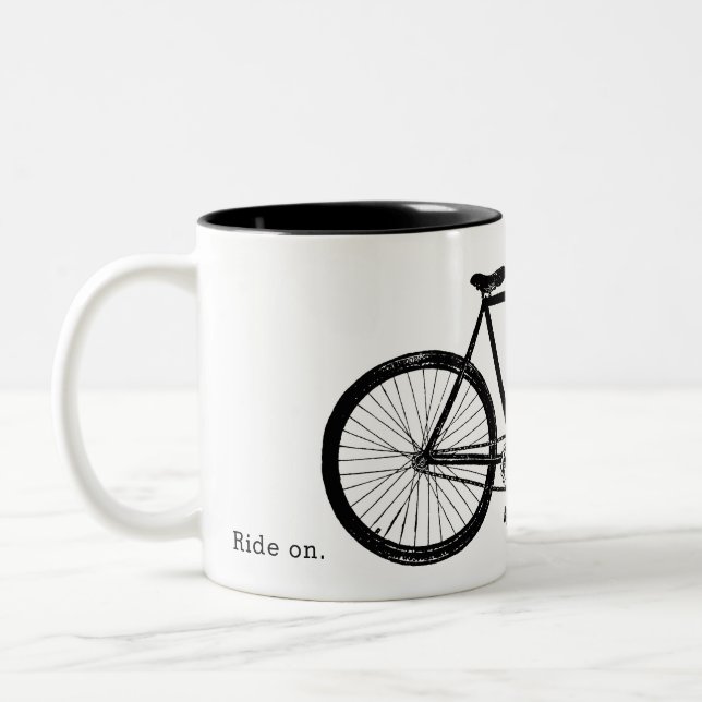Tasse 2 Couleurs Vélo (Gauche)