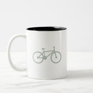 Tasse 2 Couleurs Vélo gris cendré