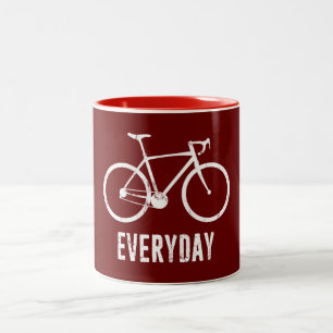 Tasse 2 Couleurs Vélo tous les jours
