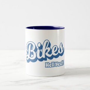 Tasse 2 Couleurs Vélos Enfer Oui !