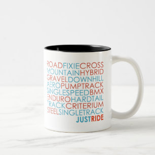 Tasse 2 Couleurs Vélos Vélos Vélos Vélo VTT À Ride