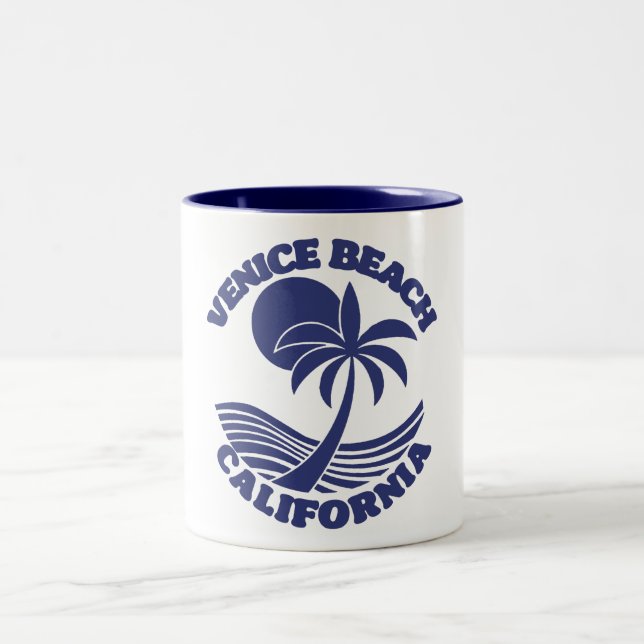 Tasse 2 Couleurs Venice Beach Californie (Centre)