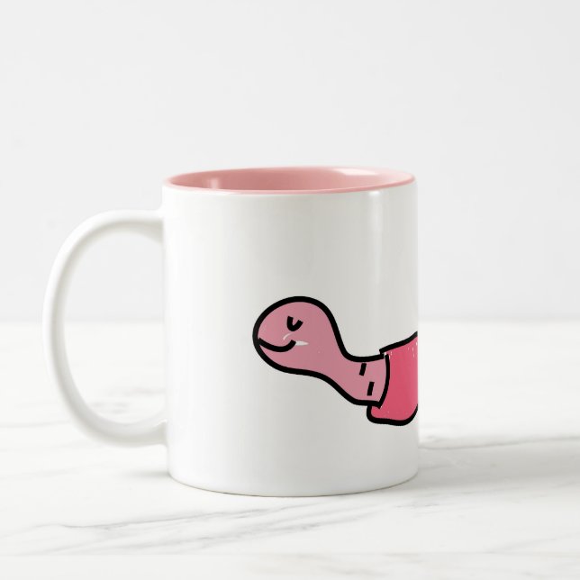 Tasse 2 Couleurs ver (Gauche)