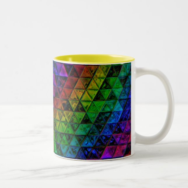 Tasse 2 Couleurs Verre de fierté (Droit)