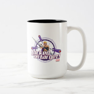 Tasse 2 Couleurs Verrouillé sur la cible !