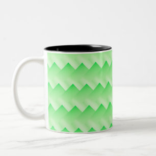Tasse 2 Couleurs Vert dégradant en shumffle