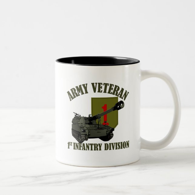 Tasse 2 Couleurs Vétérinaire 1ère ID - Howitzer M109 (Droit)