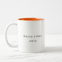 Vibes rétro seulement Simple et élégant