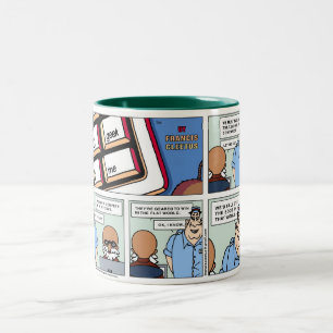 Tasse 2 Couleurs Victoire dans le monde plat !