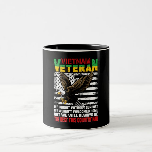 Tasse 2 Couleurs Vietnam Vétérinaire Nous Serons Toujours Le Meille (Centre)