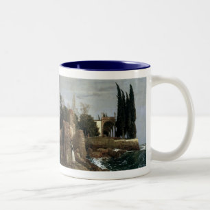 Tasse 2 Couleurs Villa au bord de la mer par Arnold Böcklin, Art sy