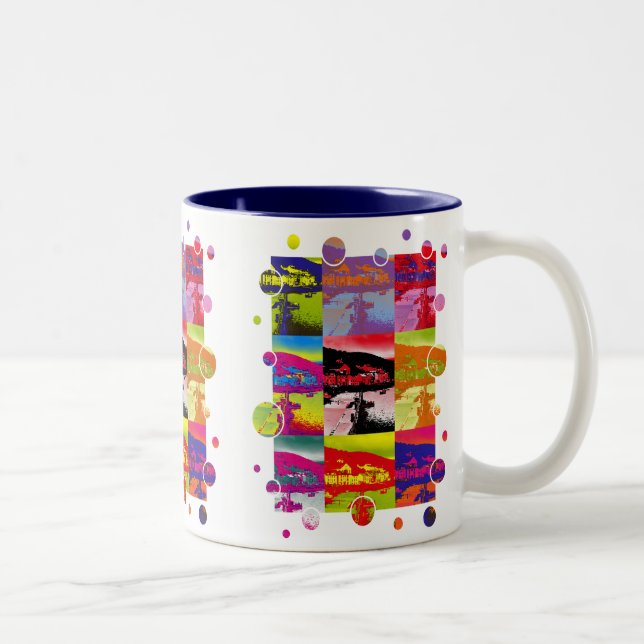 TASSE 2 COULEURS VILLAGES DE WALES (Droit)