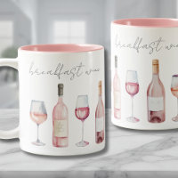 Vin du petit déjeuner Drôle Mignon
