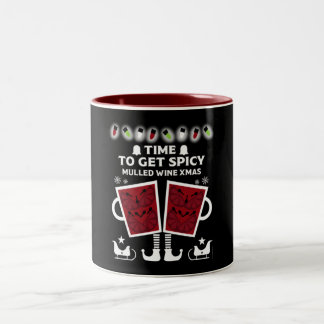 Tasse 2 Couleurs Vin rouge de Noël