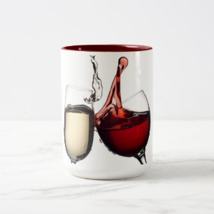 TASSE 2 COULEURS ****VIN TOISANT*****