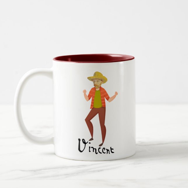 Tasse 2 Couleurs Vincent Van Gogh Dancing (Gauche)