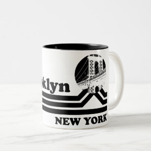 Tasse 2 Couleurs Vintage Brooklyn New York